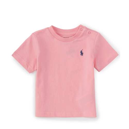 Ralph Lauren Baby Boys 3-24 Months Short Sleeve Crew Neck Jersey T-Shirt