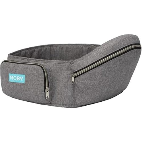 Grey Heather Hip Carrier by Moby Wrap