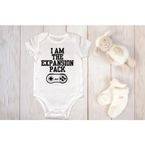 I Am The Expansion Pack, Cute Baby Outfit, Video Game Onesie