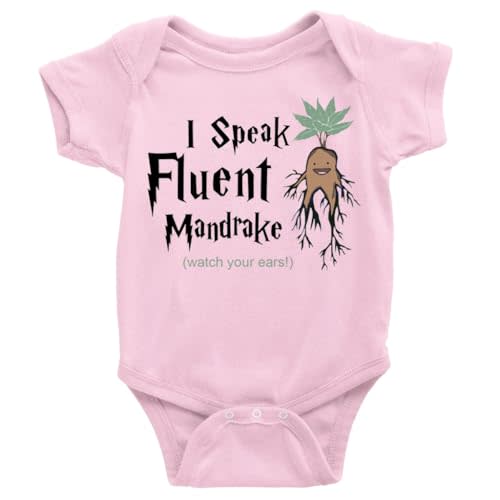 GKrepps I Speak Fluent Mandrake Watch Your Ears! Baby Clothes Newborn Organic Bodysuits Romper