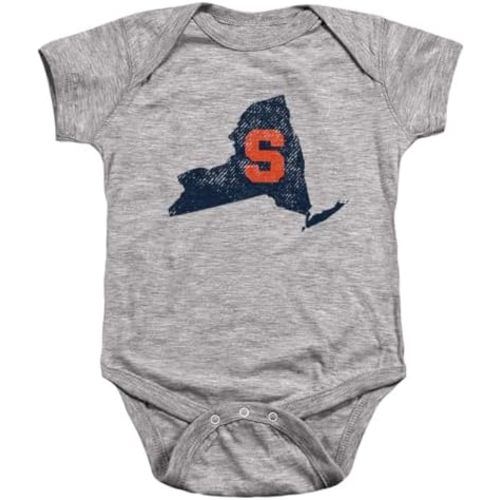 Syracuse University Official Shape Unisex Infant Snap Suit for Baby