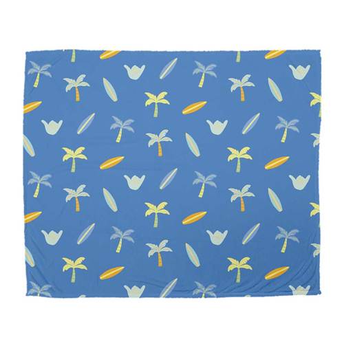 Island Bliss Blue Keiki Blanket