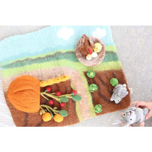 Felt Toys, Felt Finger Puppet, Felt Hand Puppet, Felt Playscape Play Mat, Animal Puppet – Play Planet