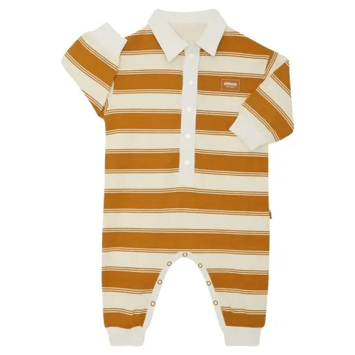 Bonds Baby Rugby Onesie in Gold Rush | MYER