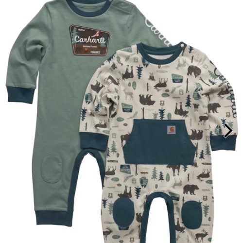 Carhartt Outdoor Graphics Long-Sleeve Coveralls 2-Piece Set for Babies | Bass Pro Shops