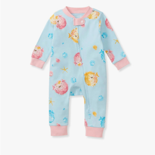 Burt's Bees Baby baby-girls Sleep and Play Pajamas, 100% Organic Cotton, One-piece Footless Pajamas