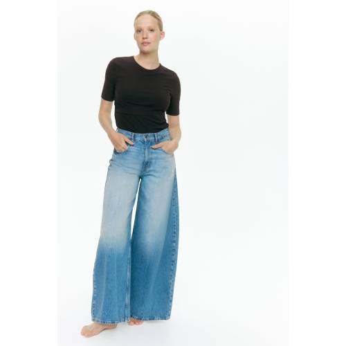 MAMA RIBBED NURSING T-SHIRT
