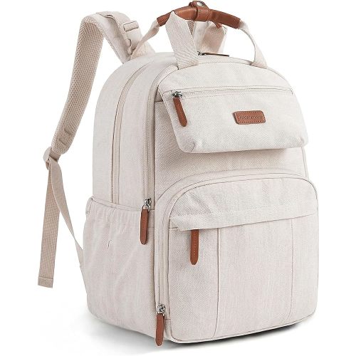 mommore Diaper Bag Backpack Travel Baby Bag with Changing Pad for Mom Dad