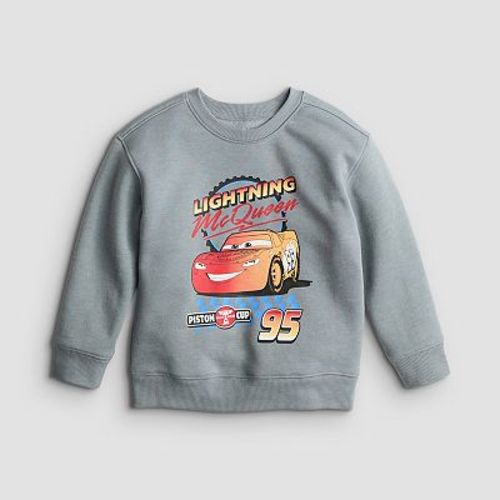 Lightning McQueen Fleece Crew Graphic Pullover 4T