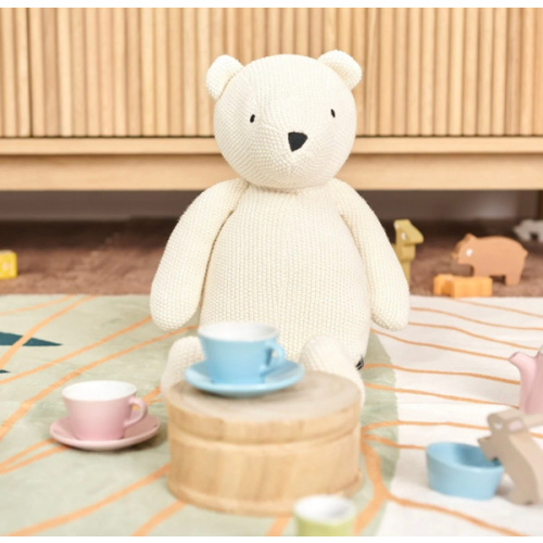 Polar Bear Cotton Stuffed Animal