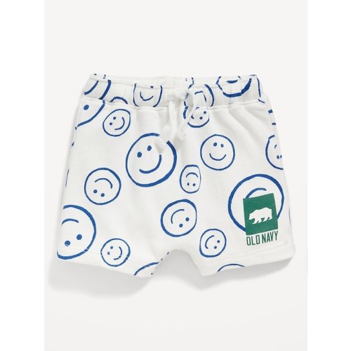 Unisex Printed Logo-Graphic Pull-On Shorts for Baby 6-12M