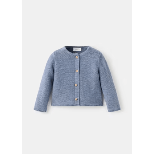 Knitted button cardigan - Kids | MANGO USA - 6-9M