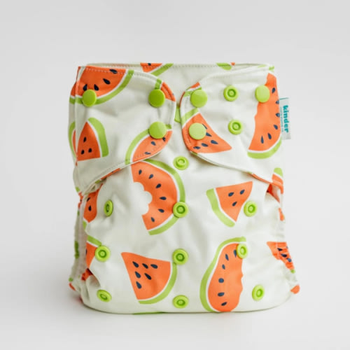 Food: Essentials Pocket Cloth Diaper with Athletic Wicking Jersey, Grows with your Baby