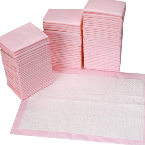 Disposable Changing Pad Liners Pack of 100 Baby Incontinence Changing Pads Diaper UnderPads Ultra Soft Super Absorbent Waterproof Mat 13 x18 in