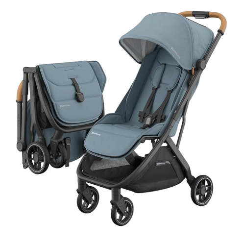 UPPAbaby MINU V3 Stroller, 2024, Dillan (Stone Blue)