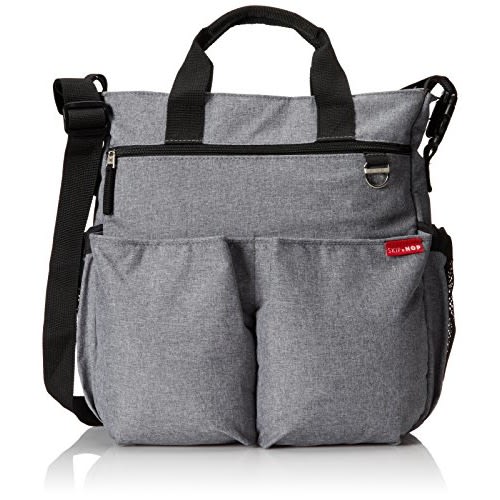 Skip Hop Duo Signature Diaper Bag - Heather Grey 