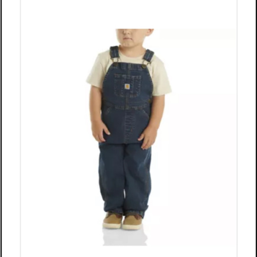 Carhartt Baby Boys' Washed Denim Bib Overalls at Tractor Supply Co