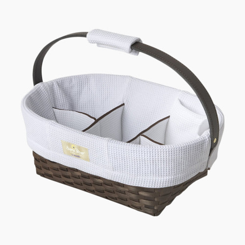 Munchkin Sarabear Diaper Caddy - White Waffle