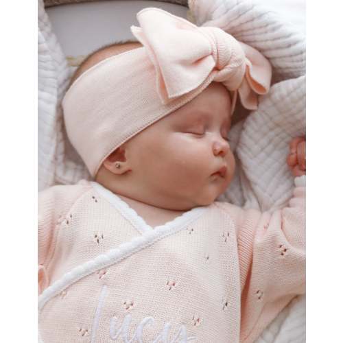 Light pink baby bow