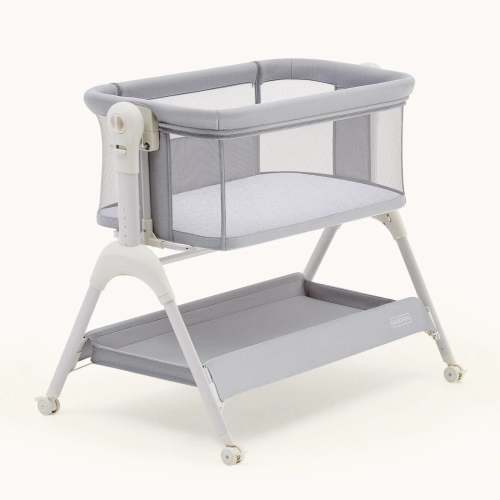 Harppa Cuddly Sway 3-in-1 Rocking Baby Bassinet & Bedside Sleeper, Anti-Reflux Newborn Cradle Bed – HARPPA