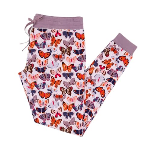 Little Sleepies Women's Pajama Bottoms, Jogger-Style Comfy PJ Pants, Viscose from Bamboo Pajamas, Family Matching Outfits