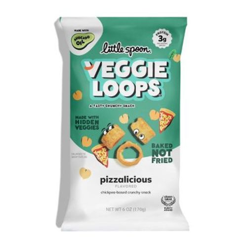 Little Spoon Pizzalicious Chickpea Veggie Loop Kids' Snacks - 6oz