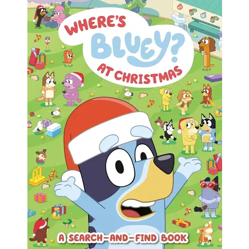 Where's Bluey? At Christmas: A Search-and-Find Book