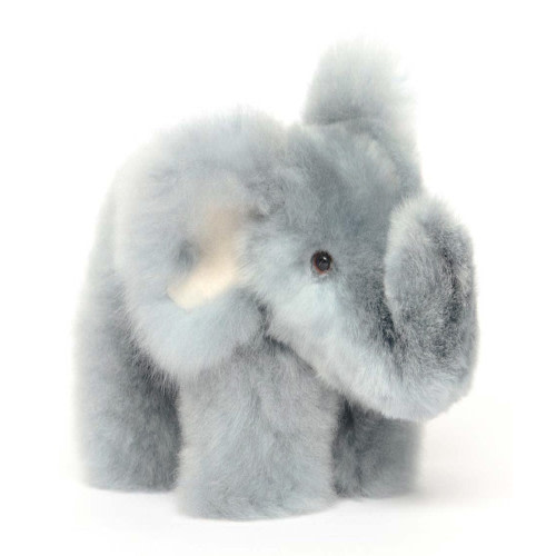 Alpaca Fur Elephant Stuffed Animal