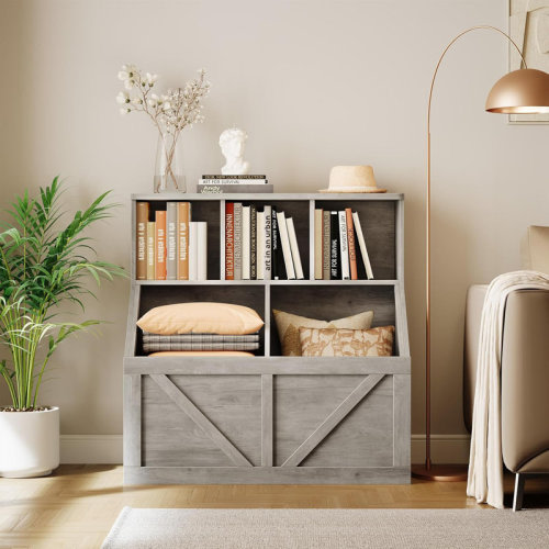 Gracie Oaks Kids Toy Storage Organizer, Kids Bookshelf and Toy Storage, Toddlers Bookshelf Toy Organizer for Kids Rooms Playroom Bedroom Nursery Daycare | Wayfair