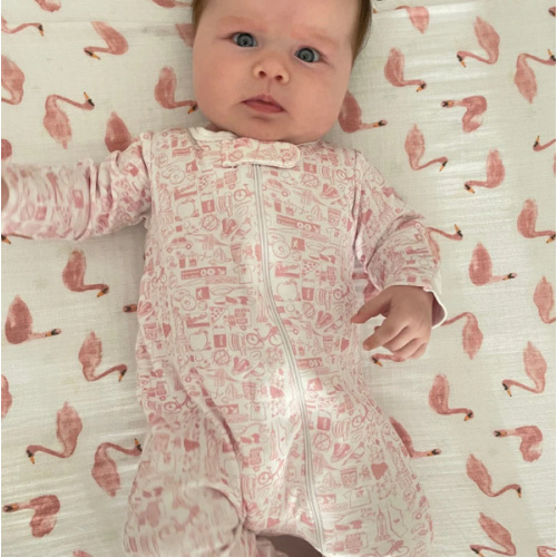New York City Zip Baby Onesie | Joy Street Kids | Over The Moon