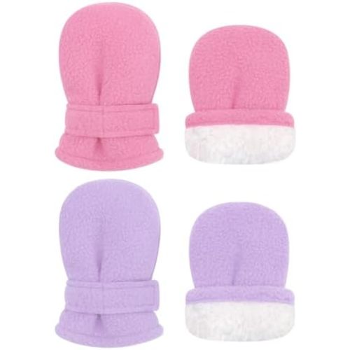 Sarfel Baby Mittens Toddler Gloves Kids Winter Gloves Baby Girl Boy Winter Mittens Infant Mittens 2 Pair Pack