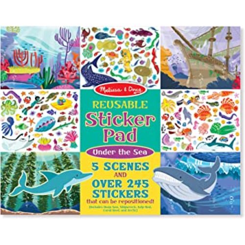 Melissa & Doug Reusable Sticker Activity Pad - Under The Sea