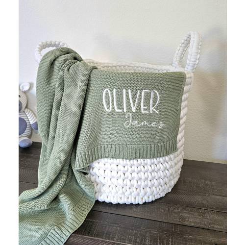 Baby blanket, Personalized baby blanket, custom baby blanket, Nursery Decor blanket, Newborn Baby Gift, baby shower Gift, Baby announcement.