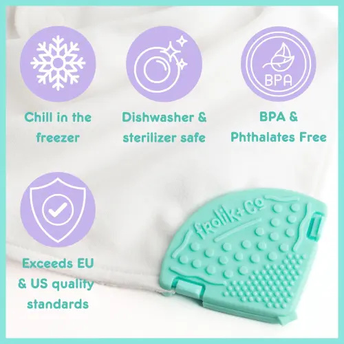Toothi Baby Teethers - BPA Free - Dishwasher, Freezer, Sterilizer Safe - Infant Teething Relief - Perfect Baby Gift - TikTok Shop