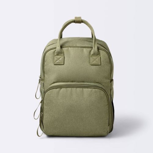 Cargo Diaper Backpack - Olive- Cloud Island™