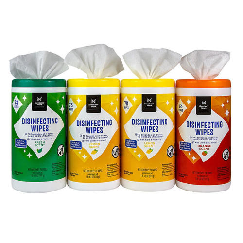 Member's Mark Disinfecting Wipes, Variety Pack, 4 pk., 312 ct. - Sam's Club