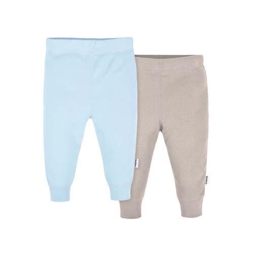 Gerber Gender Neutral Active Pants, 2-Pack, Sizes 0/3 Months - 12 Months