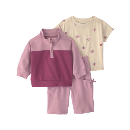 Carter's Child of Mine Baby Girl Outfit Set 3-Piece, Sizes 0/3-24 Months