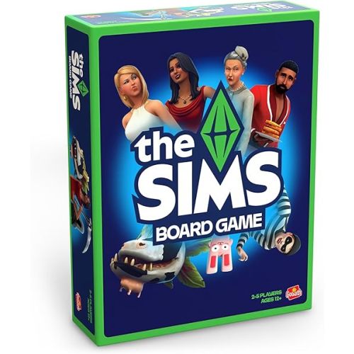 Goliath The Sims Board Game | Family Strategy Game | Craft Your Story, Collect Matching SIMbols | 2-5 Players, Ages 12+
