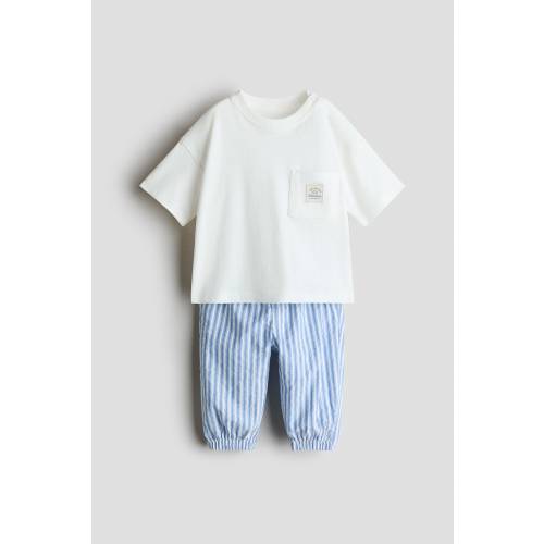 2-PIECE LINEN-BLEND SET