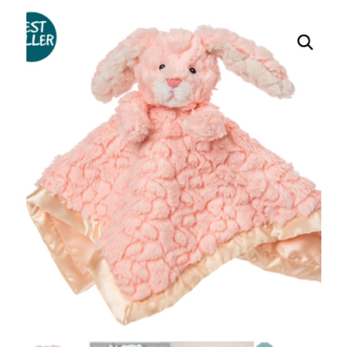 Putty Nursery Blush Bunny Character Blanket - Mary Meyer Stuffed Toys