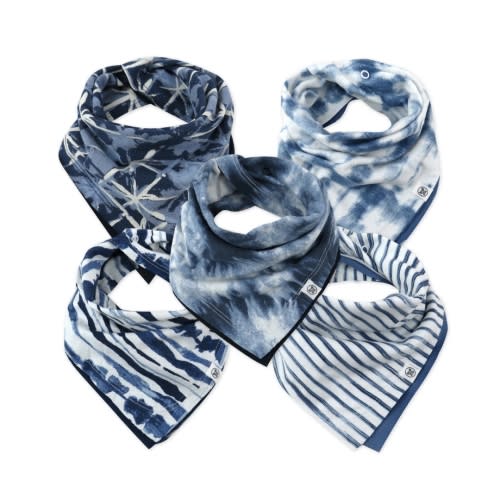 Multipack Organic Cotton Reversible Bandana Bibs | Honest Baby Clothing