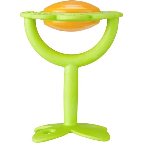 Innobaby Original Teethin' Smart EZ Grip Flower Teether Rattle and Sensory Toy for Babies and Toddlers. BPA Free Teether