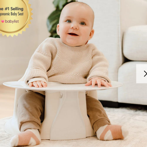 Upseat Baby Floor and Booster Seat with Tray | Upseat