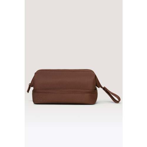 BÉIS ‘The Dopp Kit’ in Maple - Brown Mens & Womens Dopp Kit Bag