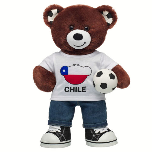 Let's Goal Bear Chile Gift Set | Build-A-Bear