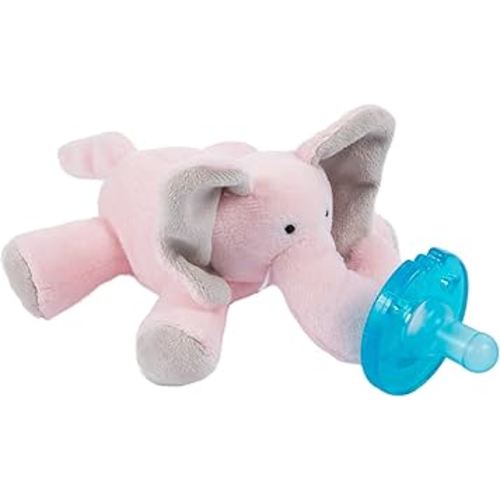 WubbaNub Infant Pacifier - Pink Elephant