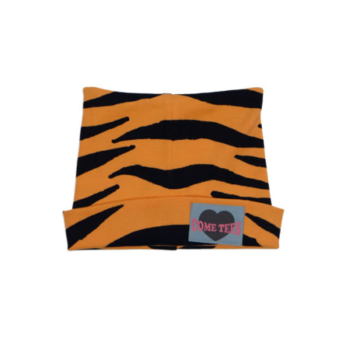 "Tiger Baby" Cotton Baby Flat Cap – COME TEES
