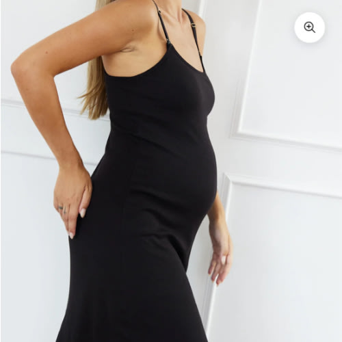 The Nursing Dress - Black