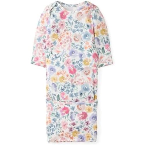 Little Sleepies Newborn Infant Gown, Soft Viscose from Bamboo Baby Gown for Newborn Girls & Boys Baby Clothes, Infant Sleeper